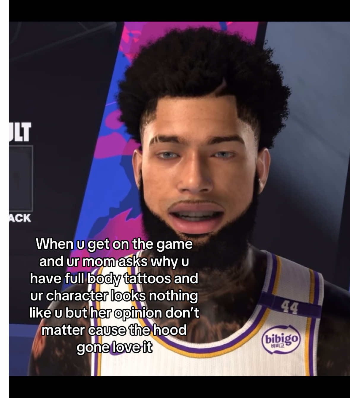 Drippy face scans forever #nba2k #NBA #fyp #viral 