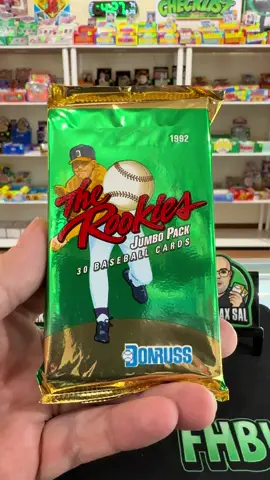 1992 Donruss The Rookies Jumbo Pack #junkwaxsal #hotgarbage #junkwax #92donrusstherookies #packopening 