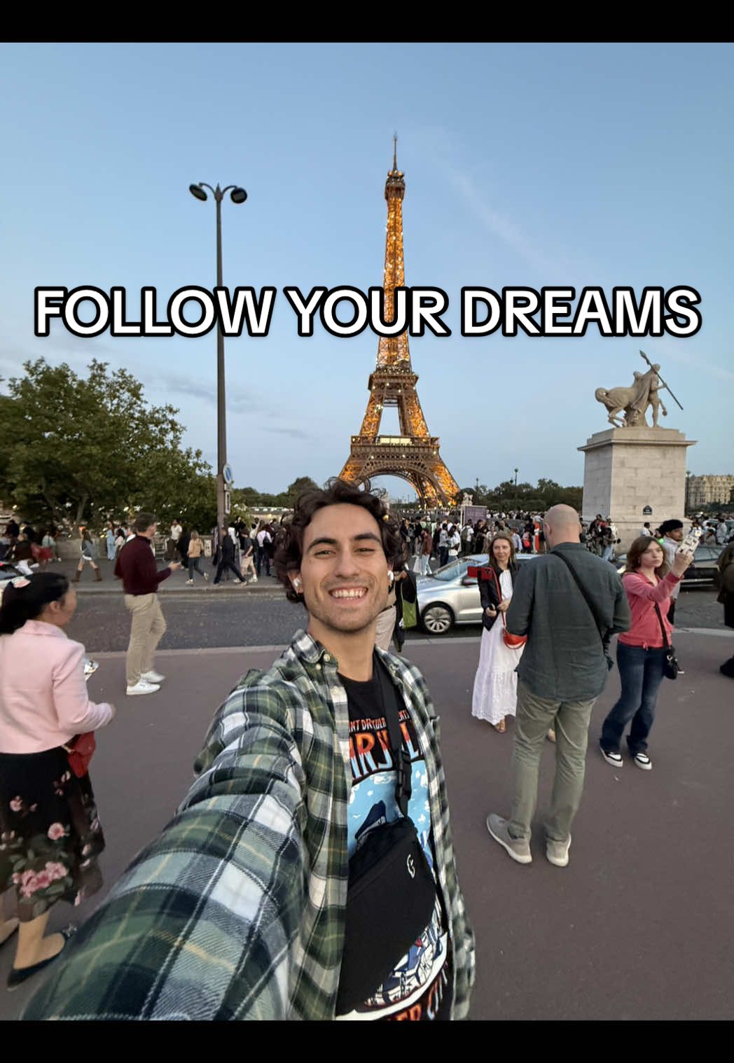Follow your dreams. I’m never moving back; I’m home now 🥹 #paris #expat 