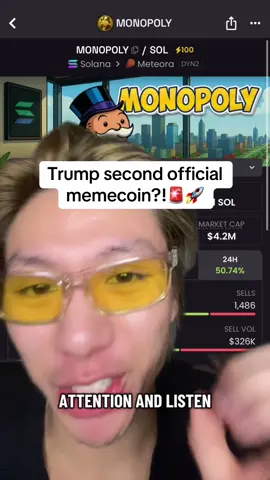 ngl aped some into this. #solana #memecoins 
