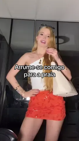 Look de verão pronto em segundos! A Sophia minha assessora virtual no Resolva app, me ajudou a escolher a produção perfeita pra curtir a praia sem perder tempo 👒✨