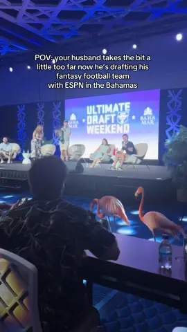 his dream come true honestly #bahamastiktok #bahamar #fantasyfootball #espn #nfl @Baha Mar Resorts 
