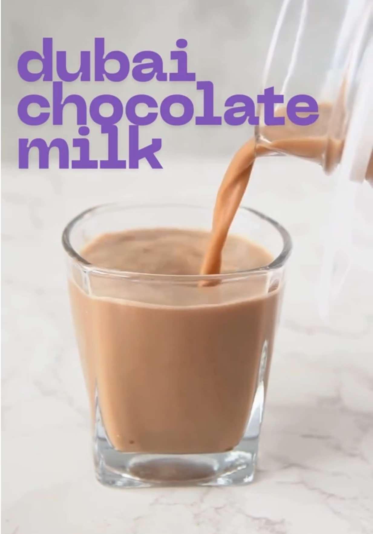 Chocolate milk, but make it Dubai style 🏙️🍫✨ Decadent, over-the-top delicious. Would you try this? #ChocolateMilk #FoodieFinds #Recipe #Almondcow #DrinkGoals
