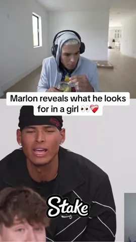 Marlon reveals what he looks for in a girl 👀❤️‍🩹 #marlon #fyp 