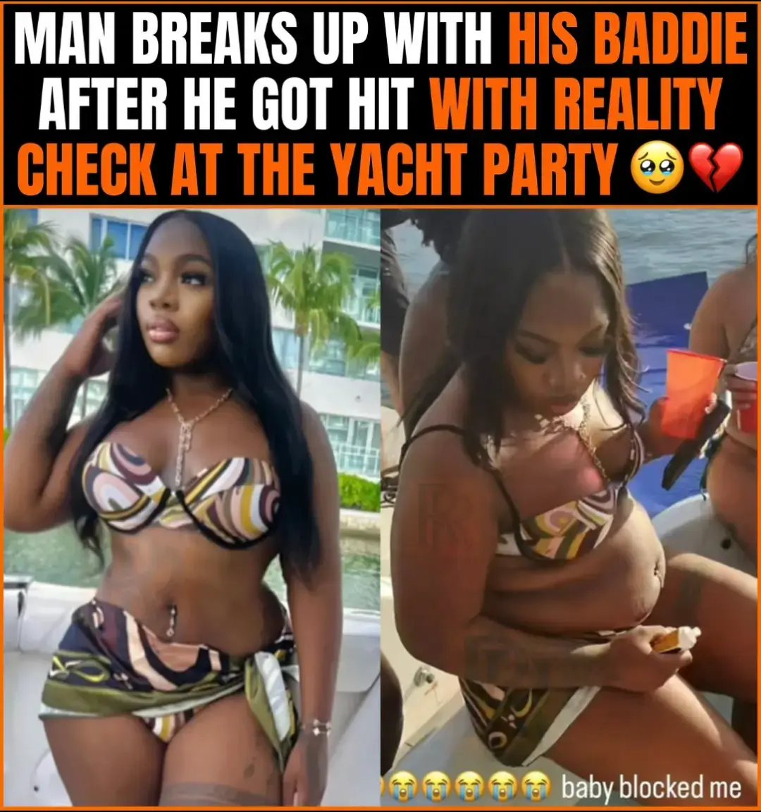 Man Goes Viral For Reportedly Breaking Up With His Baddie Just After A Week Of Being Together Right After They Went To One Of Her Friends Yacht Party And He Got Hit With Reality Check 🥹💔 Thoughts⁉️ Mens Doin Too Much… #follow FOR MORE #gang 