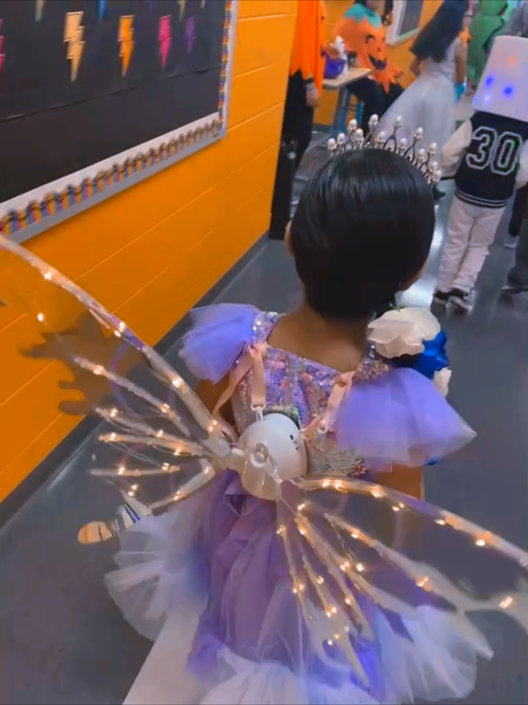 can't wait to see what she wants to be this year 🥺 #halloween #fairywings #fairy #wings #fyp 