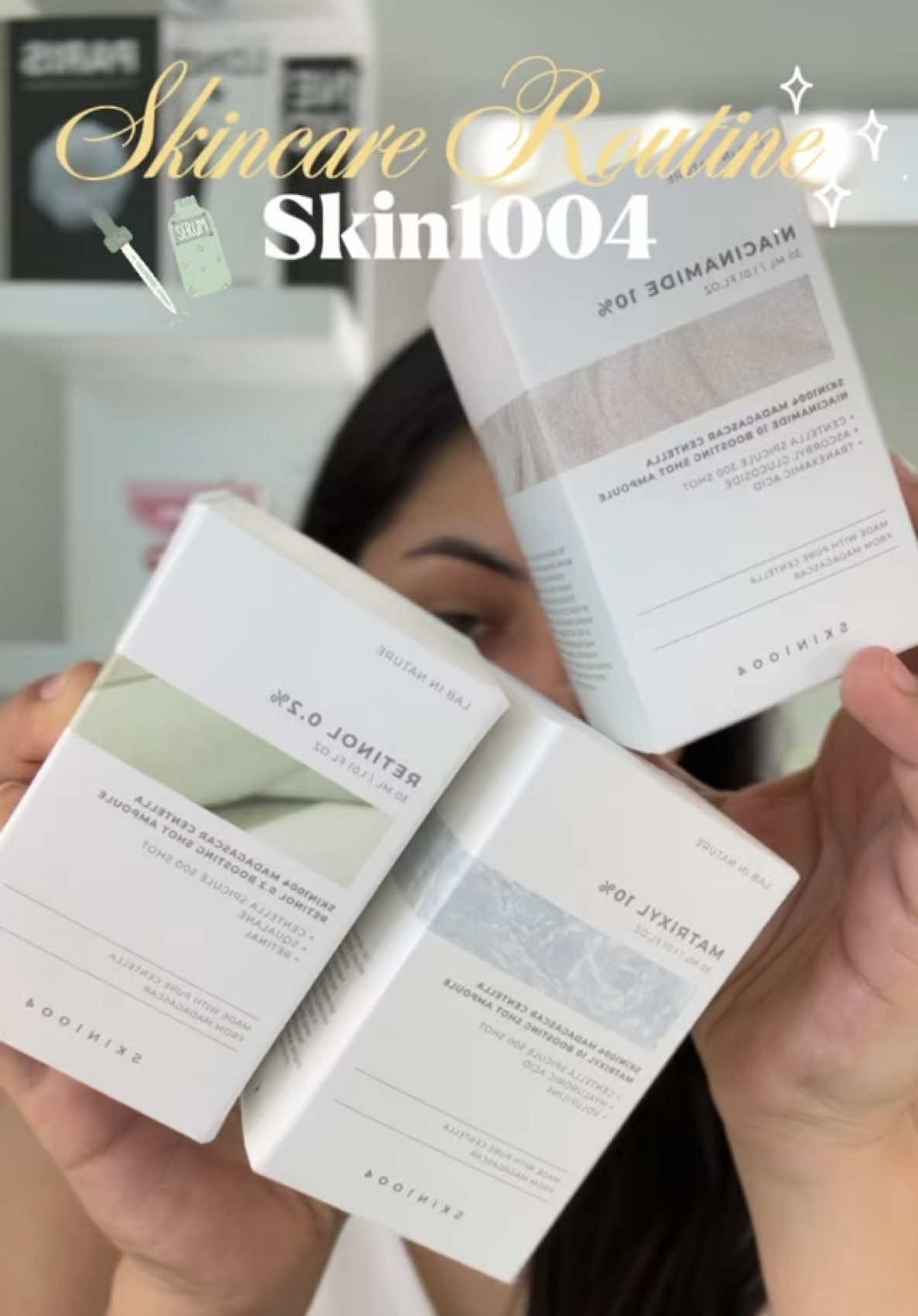 🪞🧖🏻‍♀️The best skincare products ✨@SKIN1004 US @BAZZAAL #skin1004 #centella #koreanskincare #kbeauty #skincareroutine #centellaskincare #abinnature #TikTokMadeMeBuylt #skincareproducts #skin1004routine #Matrixyl #Dryskincare #PlumpSkin #Niacinamide #DarkSpots #Largepores #Retinol #Retinal #Finelines #Wrinkles #SkinBarrier