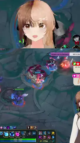 Detonada 🤡 #twich #vtuber #lol #leagueoflegends #clips 