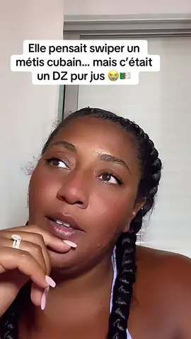 Elle pensait swiper un métis cubain… mais c’était un DZ pur jus 😭🇩🇿#lalalouloudubrazil#algerien#homme#rencontre#drole 