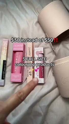 Get all these for $30 free shipping too! #colourpop #colourpopcosmetics #makeup #makeupbundle #dealsforyoudays @ColourPop Cosmetics 