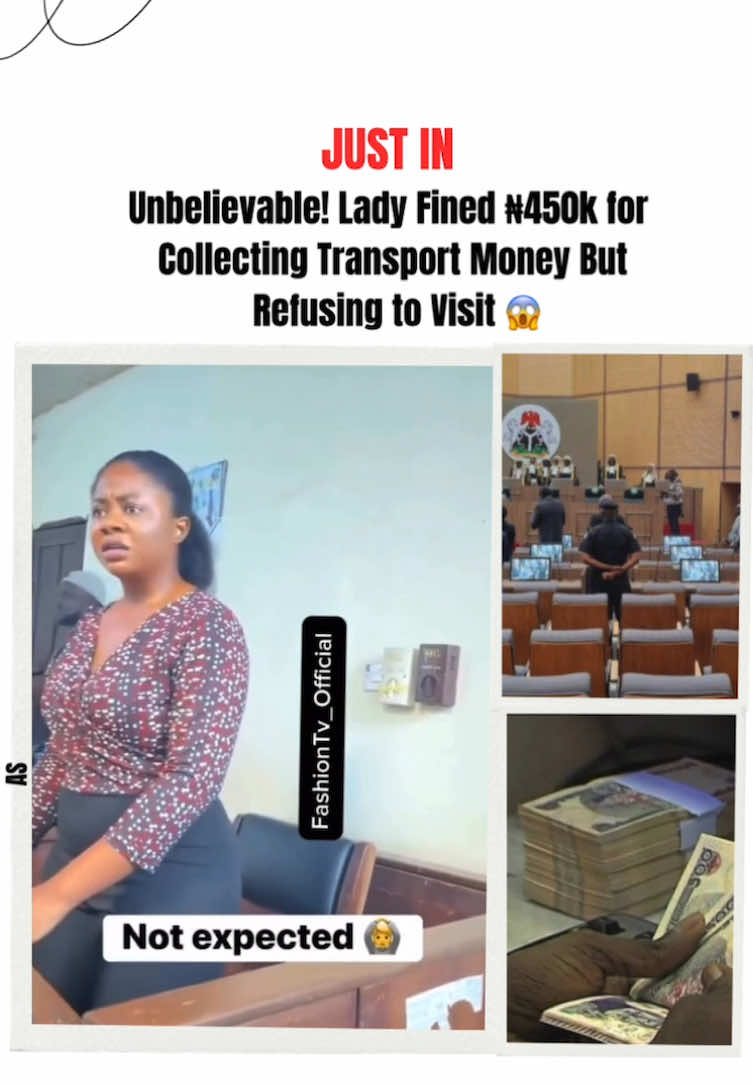 This one shock everybody 😱. Court don fine Jennifer ₦450,000 for eating tfare and ghosting the guy. Wahala no dey ever finish for this country! #TfareWahala #JenniferVsCourt #LekkiStories #Instablog9ja #NaijaTrending     