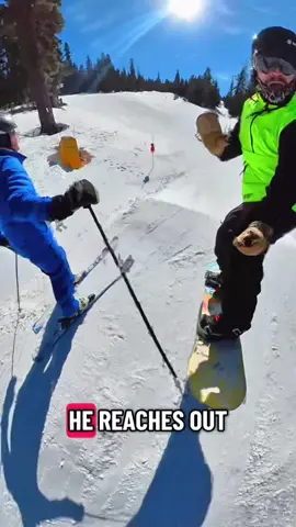 Ski instructor hits me with ski pole. What do y’all think? 