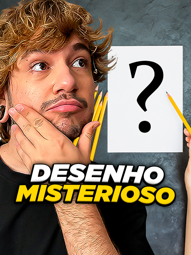 desenho misterioso @ph.rapidraw #livedobrino #humor