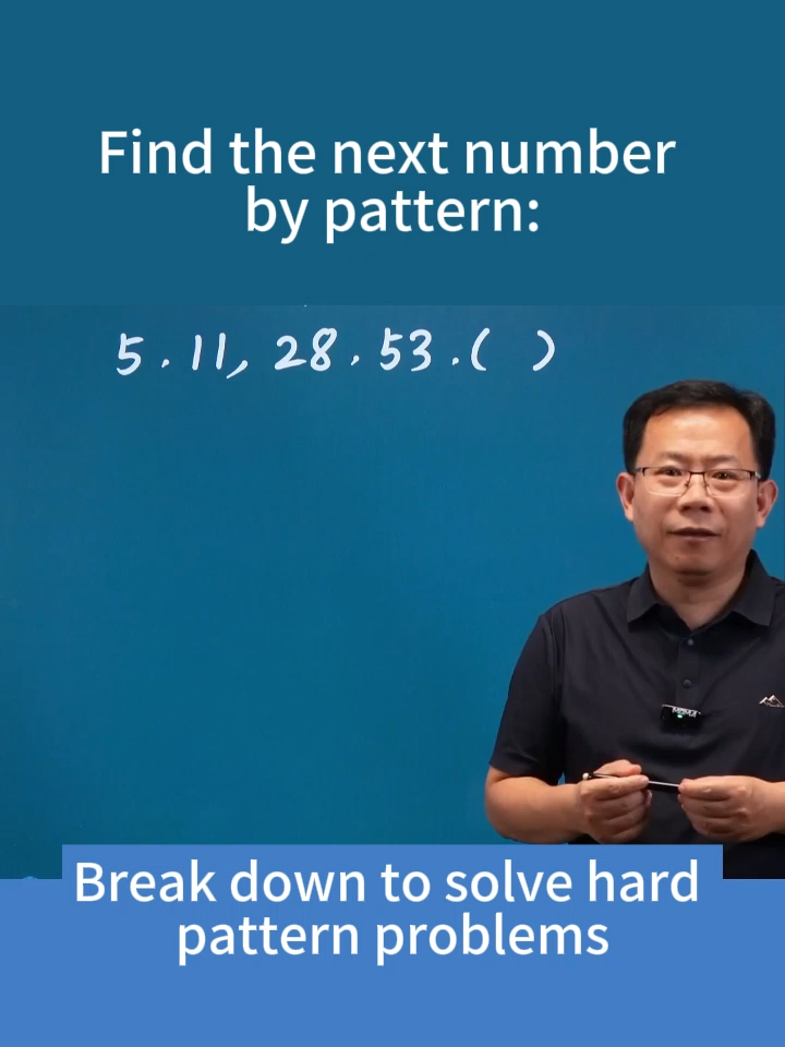 Break down to solve hard pattern problems #education #pattern #math #maths #mathematics #thinking