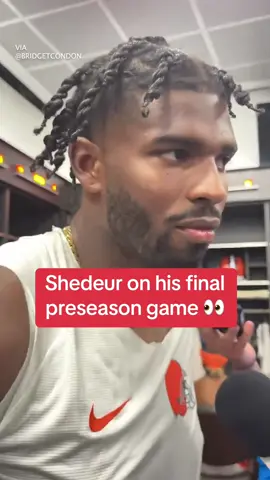 How would you grade Shedeur's performances in his two appearances? 🤔 (via @Bridget Condon)  #shedeursanders #clevelandbrowns #nflpreseason 