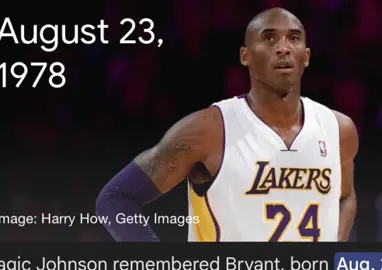 Happy Birthday Kobe Bryant #kobebryant #birthday #happybirthday #basketball #fyp
