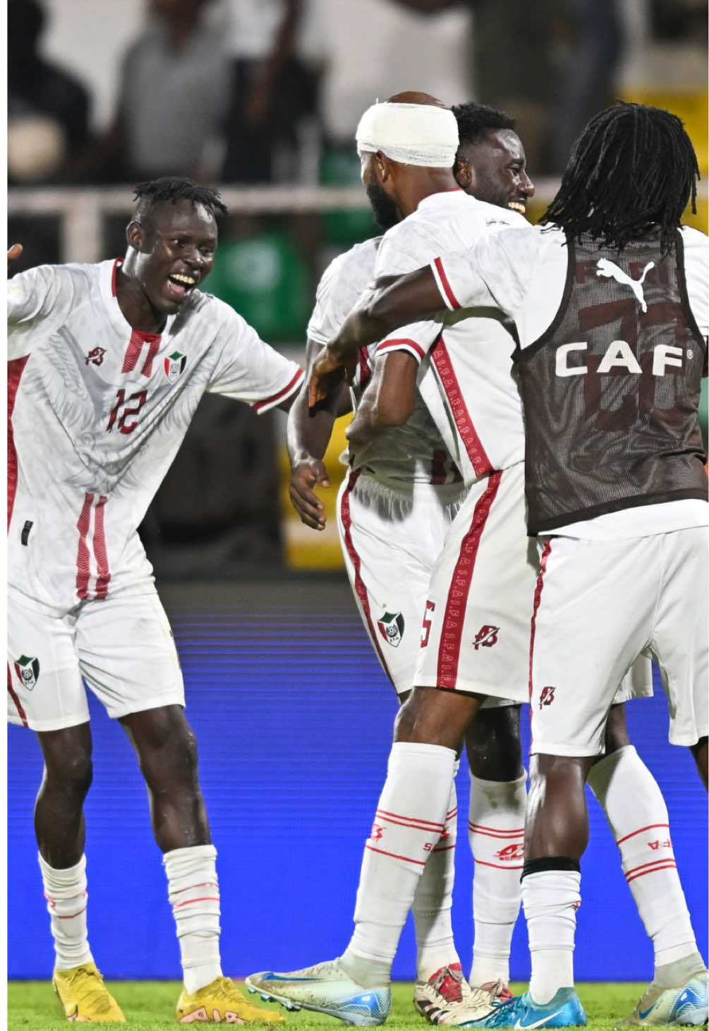 Unstoppable joy! 🤩 Sudan bring the @Football2gether #EnergyOfTheDay after sealing their semis spot. 🇸🇩 Purchase your #TotalEnergiesCHAN2024 tickets through the link in bio. 🔗