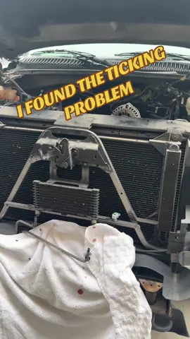 I found it. All this diag and teardown and it was the trans oil cooler loose the entire time 🤦‍♂️ . . Im kidding. - check the next video -🤣 #mechanicsoftiktok #mechanic #chevy #silverado #chevysilverado 
