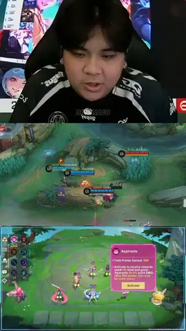 Reaksi streamer liat fanny joo letsgoo #fyp #MCGG #MagicChessGoGo #MCGGCosmicTraders 