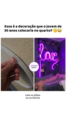 📌 Quer o L1nk? Deixei no vídeo e na minha Vitrine 🙃 Tipo de decoração que os jovens descolados usam no quarto 😂 Mas serve para fazer uma decoração diferenciada na sala de estar ou se quiser já comprar para guardar para o Natal 😁 #creatorsearchinsights #led #ledlights #decoracaodecasa #decoracaocriativa 