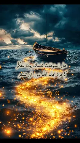هل استوقفت نفسك يومًا لتفكّر… كم مرّة نجاك الله دون أن تشعر؟ كم مرّة أزاحك عن مكانٍ كنت تظنه خيرًا لك، فإذا به مهلكة؟ وكم مرّة أغلق بابًا في وجهك، لتكتشف بعد حين أنه كان يحمي قلبك ونورك؟ إنه الحفيظ… يحرسك في الغيب قبل الشهادة. وهو المؤمن… يسكب على قلبك سكينة وطمأنينة قبل أن يقترب منك الخوف. وهو اللطيف… يرتّب تفاصيل نجاتك في خفاء، حتى تظنها صدفة، وهي عناية تُحيطك من كل جانب. نحن لا نرى سوى السطح… لكن الحقيقة أن كل منعٍ هو فتح، وكل حرمانٍ هو عطاء، وكل خذلانٍ هو طريق يقرّبك إليه. ثق أن النجاة ليست دائمًا فيما أردت… بل فيما دبّر لك الرحيم.#قران_كريم #راحة_نفسية #تحفيزات_إيجابية #اطمئن 