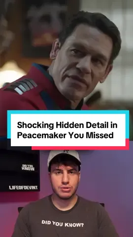 Shocking Hidden Detail in Peacemaker You Missed #peacemaker #johncena #peacemakerseason2 #dccomics #TikTokGemsContest 