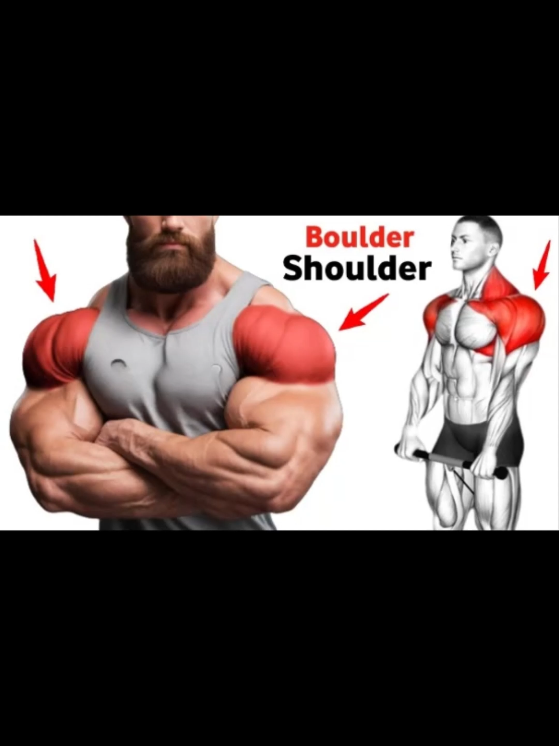 5 Effective Shoulder Exercises. #exercise #Fitness #gym #GymTok #workout #muscle #musculation #homeworkout #Shoulder #shoulderworkout