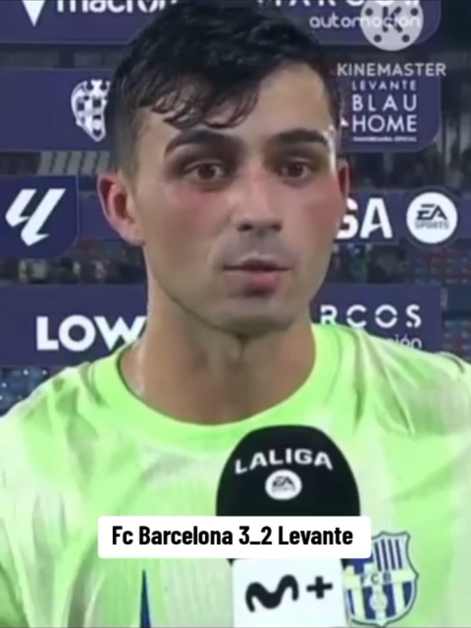 Las palabras de Pedri González tras la victoria y la remontada contra levante 🔥 #fyupagetiktokviral #DeportesEnTikTok #espn #futbol #academyfootball entrevista de pedri 