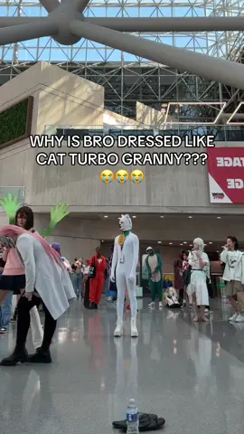 TURBO GRANNY BRUH ANIMENYC IS WILD #dandadan #turbogranny #animenyc #ANYC25 