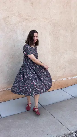 Never thought I’d be able to say I designed the fabric and the dress 🤯 This Delft dress is just so special.   #sewingtiktok #sewingforyoupage #GrandmasHouseFabric #sewingpattern #mwdelft
