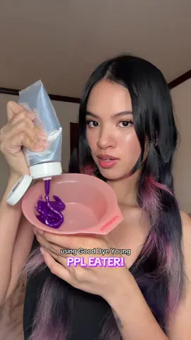 @gracé🪐 customizing her avatar again 👾 using PPL Eater  #purplehair #gooddyeyoung #haircolor #haircolortransformation 