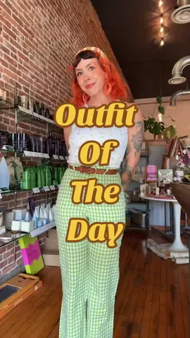 Last day/fit check at the salon and it feels weird lol 🥲 #OOTD #thrifted #vintagevibes #falloutfits  #outfitinspo 