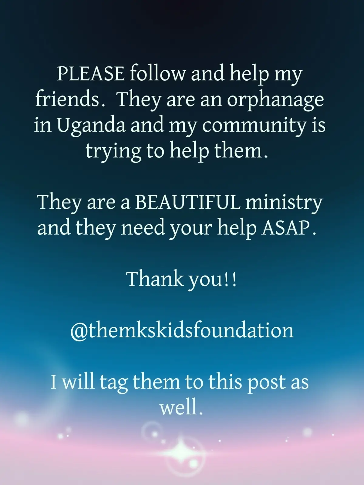 @THE [MKs] KIDS FOUNDATION 🫂 #Love #bekind #God #inspire 