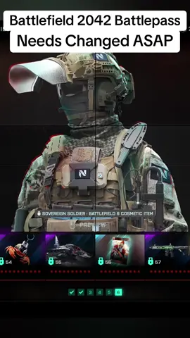 I’d rather pay to unlock all 60 tiers at this point EA … #battlefield6 #BF6 #battlefield 