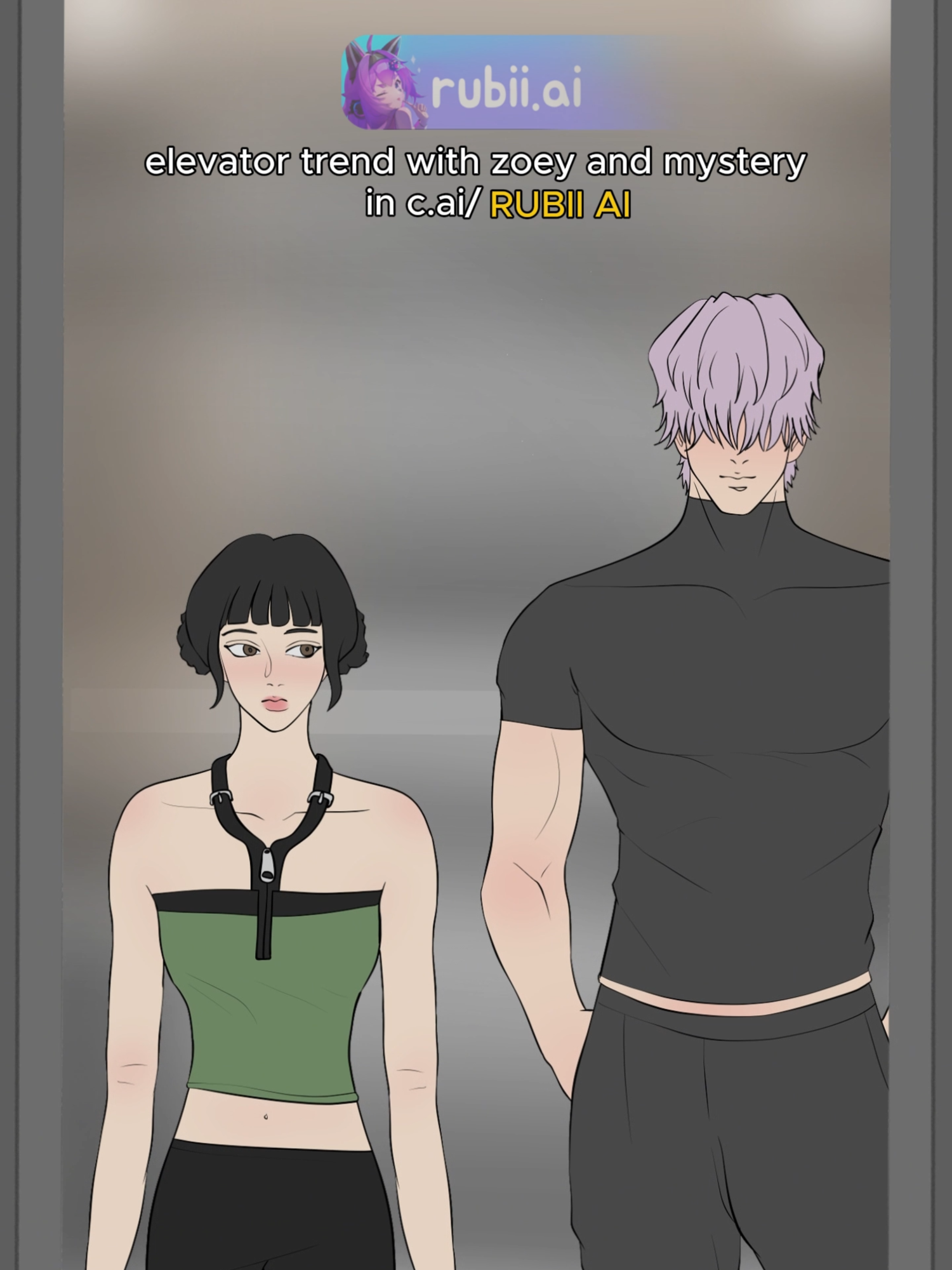 As requested, here's zoey x mystery! Have fun with;) Comment what ship I should do next . . . . Rubii is a character AI roleplay chat alternative. You can remove filters and bad memory using rubii AI. Unlike character AI reading your chats, the rubii AI companion chatbots don't misspell, misgender, or have filters. There, you can have storyline conversations with fictional AI characters, anime AI characters, gaming AI characters, or AI girlfriends and boyfriends. . #rubiiai #rubiibot #ai #sajaboys #huntrix #kpopdemonhunters #kpop #netflix #zoestery #mystery #zoey #characterai #roleplay #cai #trend #chatgpt #usa #BookTok #darkromance #loveanddeepspace #genshin #paradoxaai