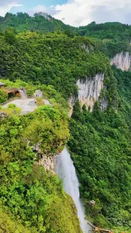 🌿 Paraíso Escondido nas Montanhas de Guizhou Olhando para as montanhas, a água da cachoeira desce como vinda do céu. No topo da montanha há um paraíso escondido: uma pequena ponte sobre águas correntes, onde a água despenca e se transforma em cachoeira. Cenário assim só poderia existir no céu — mas está em Guizhou, entre as cachoeiras selvagens. #CachoeiraSelvagem #NaturezaIntocada #PaisagemDeSonho #foreveryoung #viraltiktok 