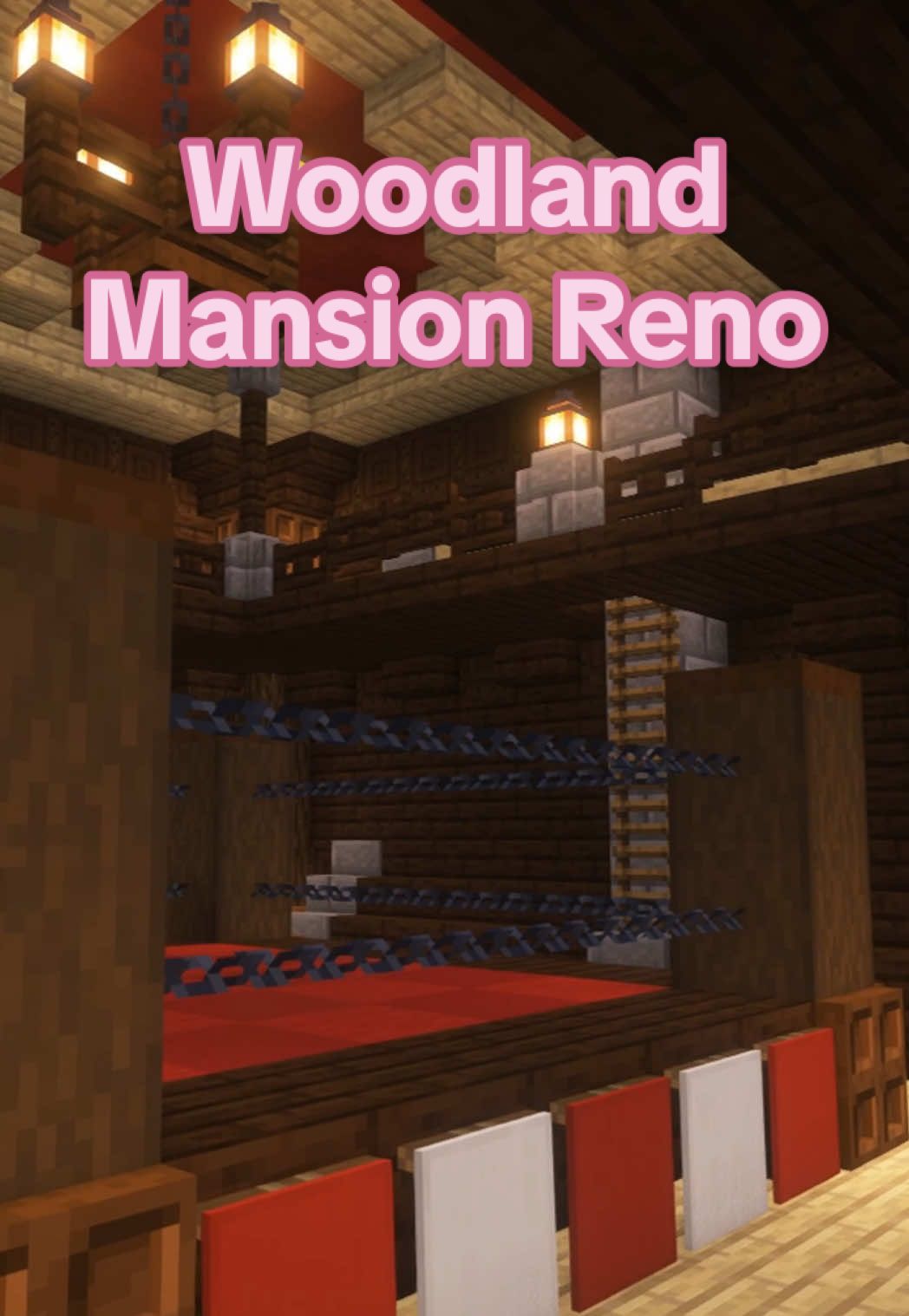 always wanted to transform woodland mansion but i never followed through lol #Minecraft #minecraftbuilding #minecrafttutorial #fyppp #creatorsearchinsights 