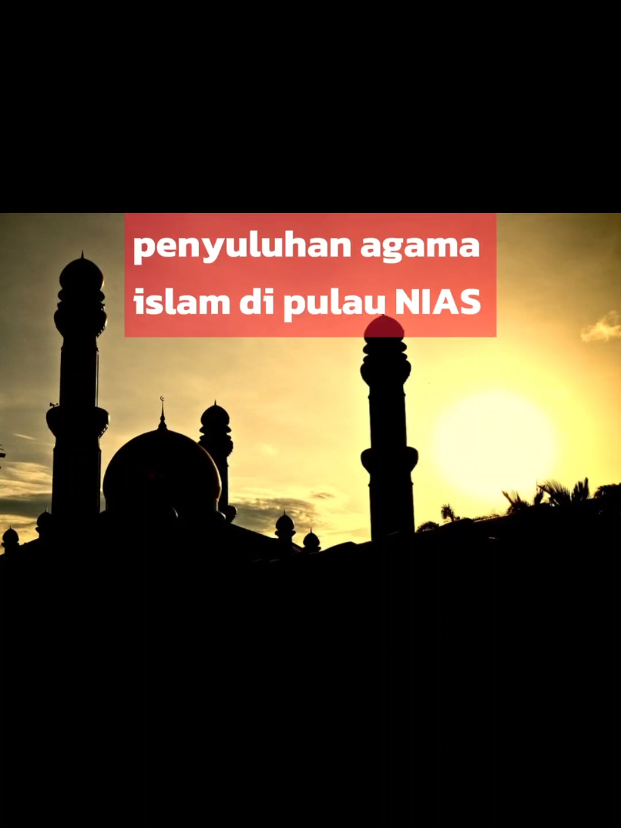 Nias memang di kenal satu-satunya daerah yang masih mempertahankan adat Namun, Penyluhan agama islam di pulau Nias terus berjalan. #islamNias #Nias #Penyuluhanagamaislam #PulauNias 