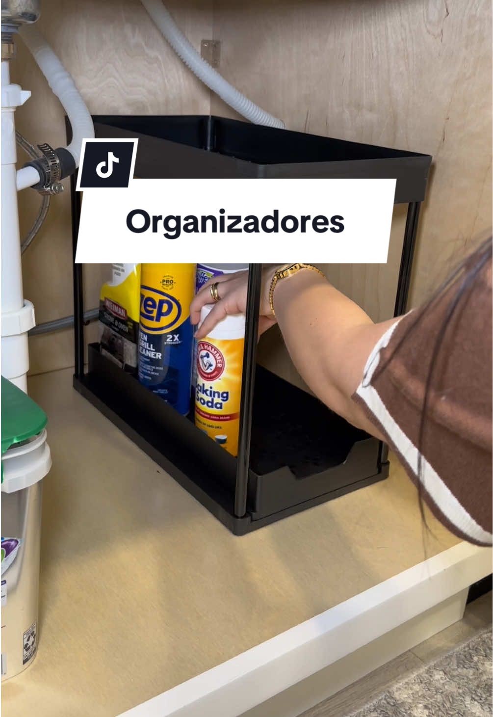 Tarea lograda ✔️✅#organizedhome #organization #undersinkorganization #cleaningtiktok #cleaningtips 