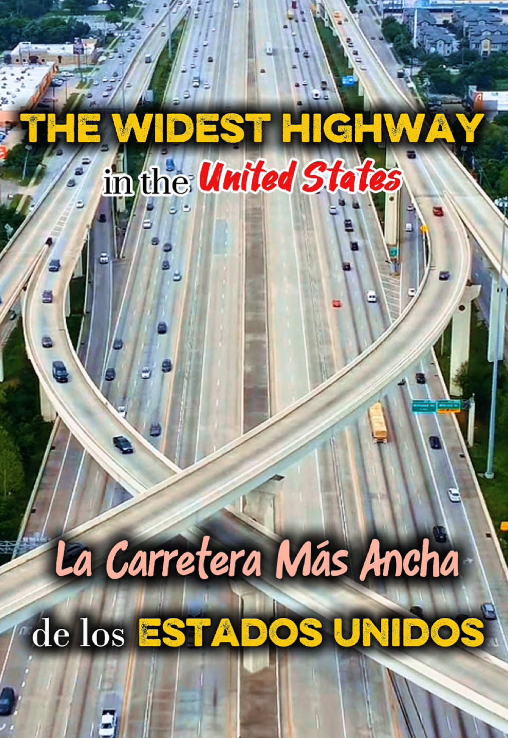 #creatorsearchinsights Spanning up to 26 lanes at its widest point, the Katy Freeway in Houston is a colossal stretch of Interstate 10 that embodies Texas’s “bigger is better” ethos. Originally expanded to ease congestion, this $2.8 billion project now serves as a striking example of induced demand—where more lanes invite more cars, yet traffic remains relentless. As the freeway connects the western suburb of Katy to downtown Houston, it showcases both the ambition and complexity of modern urban infrastructure, raising questions about mobility, growth, and the limits of expansion #traveltiktok #explore #highway #interestingfacts 