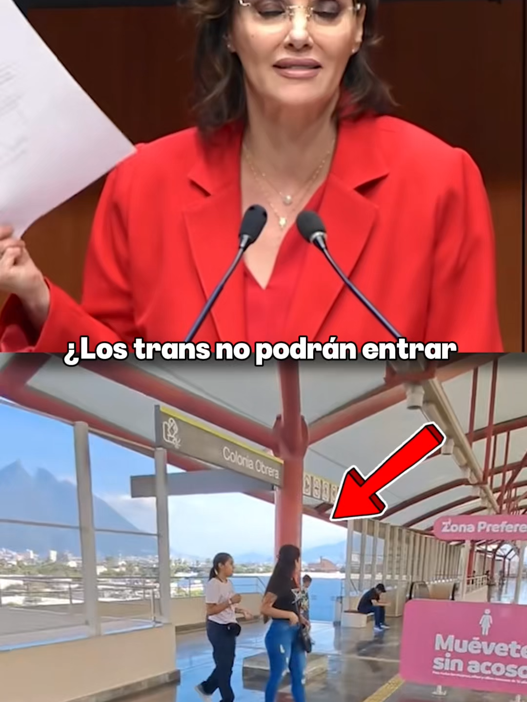 Lily Tellez no quiere que los trans viajen en el vagon de mujeres... #tiktoknews #tiktokviral #internet #fyp #lilytellez #trans #viajen #vagon #mujeres