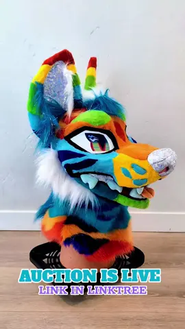 GO CHECK HIM OUT ✨✨ #premadefursuit #fursuitforsaleopen #fursuit #fursuithead #furry 