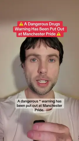 ⛔️CAUTION!⛔️ 23 Aug 2025: Back-of-house testing (by MANDRAKE) has found multiple samples of synthetic cathinone 4-chloromethcathinone (4-CMC) circulating at Manchester Pride Festival. #harmreduction #harmreductionsaveslives #manchesterpride #manchester 