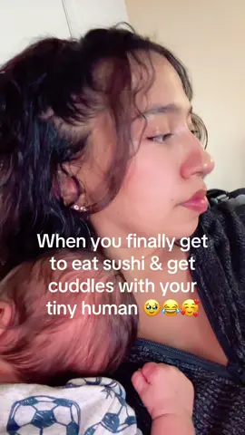 So this is love 😍🥰 #MomsofTikTok #postpartum #babies #tinyhuman #sothisislove 