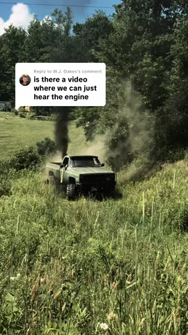 Replying to @W.J. Oakes you mean like this? Sure. #heavylikeachevy #dieseltrucks #80s #k30 #squarebodychevy 