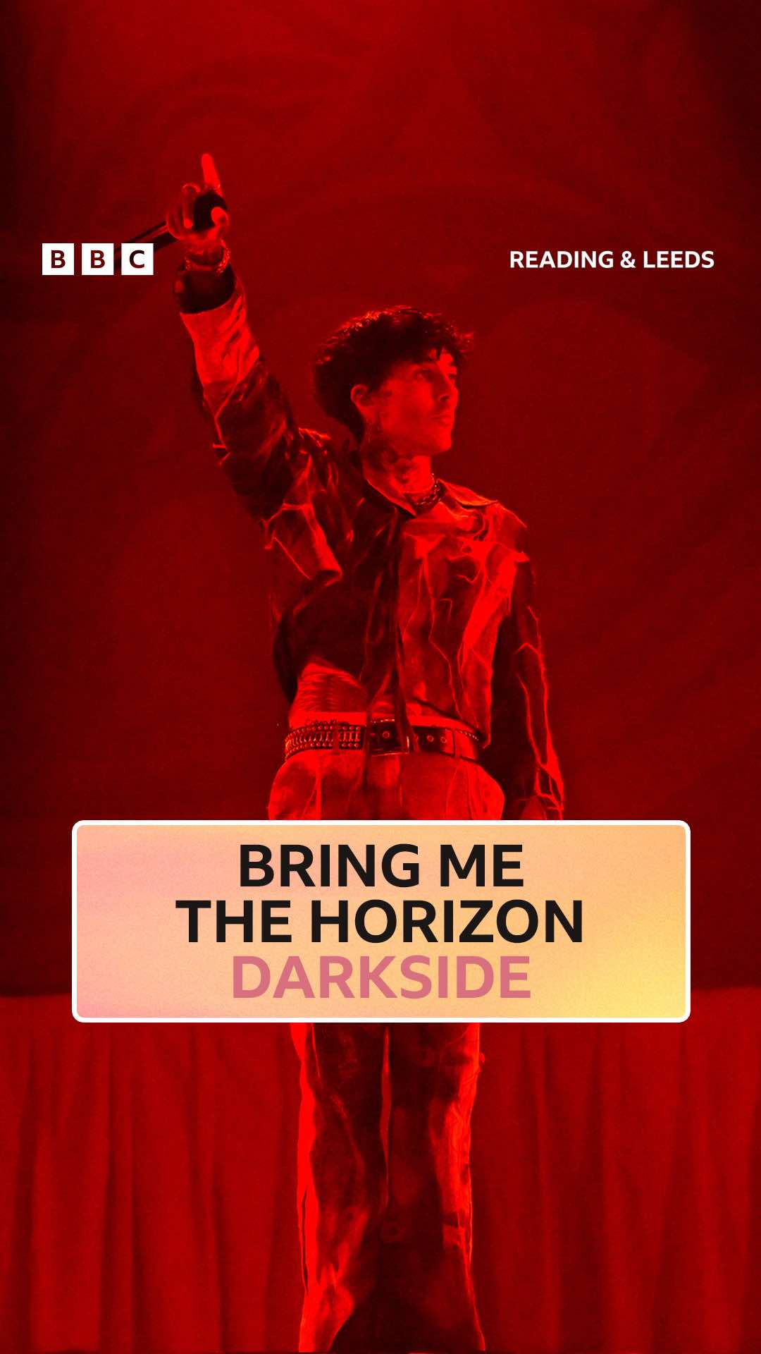 can’t trust myself not to rewatch this on repeat!🥹❤️‍🔥 @officialbmth watch our coverage of reading and leeds on @bbciplayer, or listen on @bbcsounds. #RandL25 #ReadingFestival #LeedsFestival