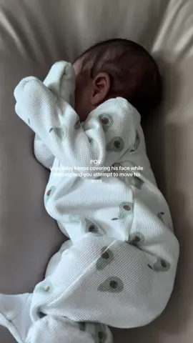 he hates when I move his arms #newborn #firsttimemom #sahm 