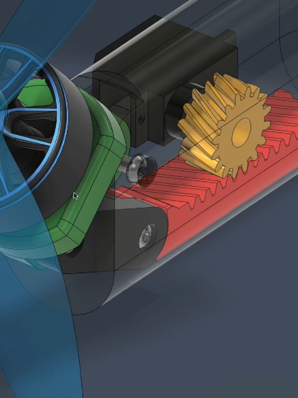 More update #fusion360 #3dprinting #vtol 