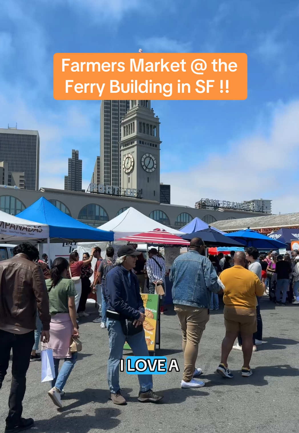 This is the Farmers Market @ the Ferry Building. They are open Tue & Thur from 10-2pm and Sat from 8am to 2pm, there are so many goodies here from produce and flowers to pastries and art/jewerly. This is a must do in SF !! #sf #sanfrancisco #jayinthebay #ferrybuilding #ferrybuildingfarmersmarket 