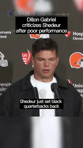 Dillon Gabriel throws SHADE on Shedeur after Sanders delivered a poor performance against the Rams. #dillongabriel #shedeursanders #clevelandbrowns #nflpreseason #nflmemes   